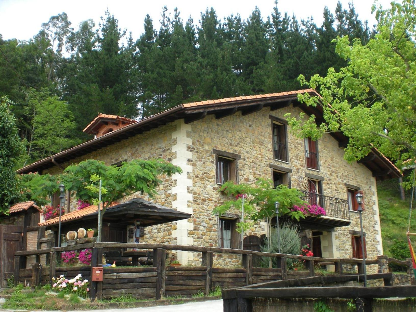 Agroturismo Iturbe Axpe de Busturia Exteriör bild